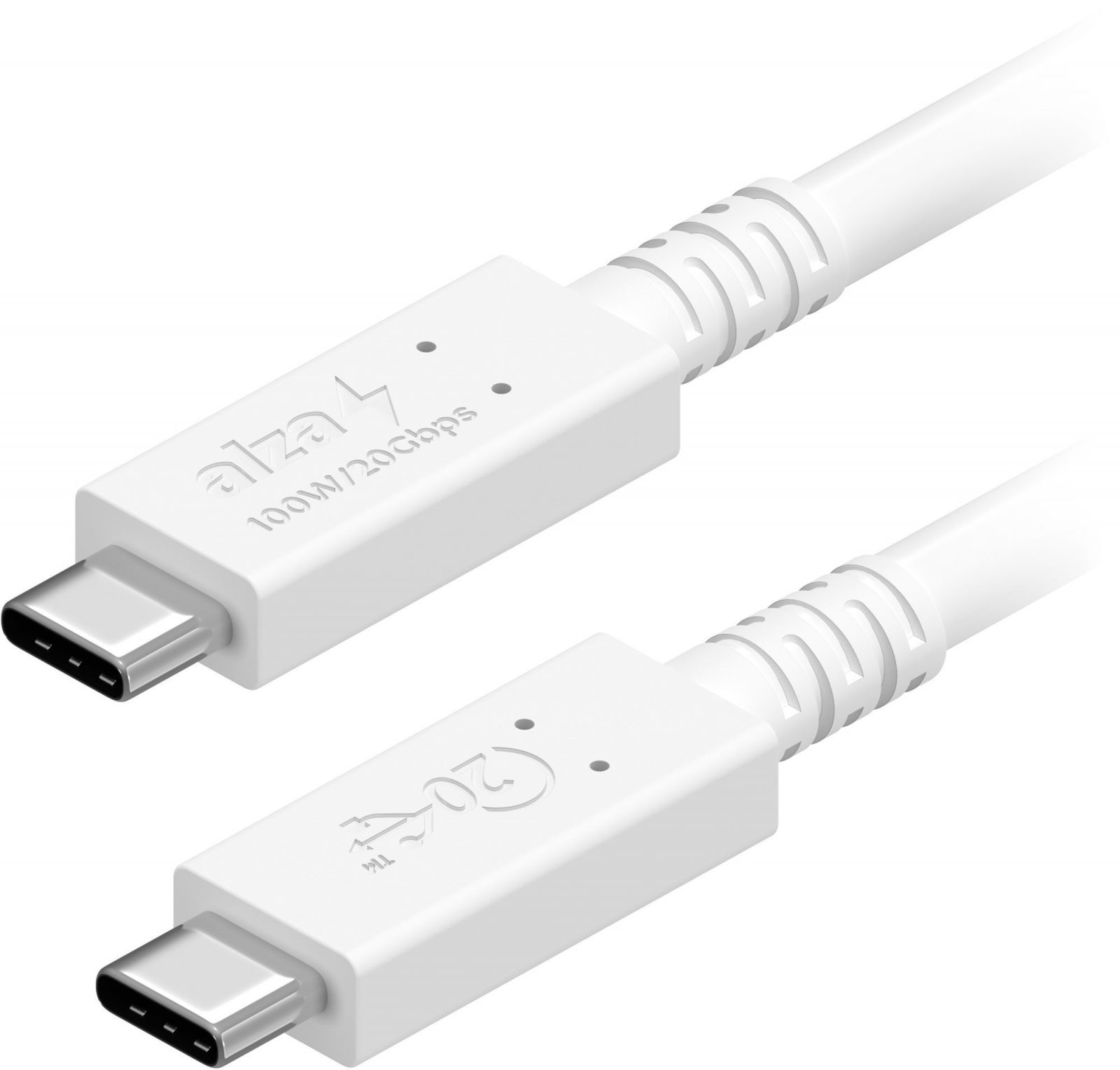 Adatkábel AlzaPower Core USB-C / USB-C USB4