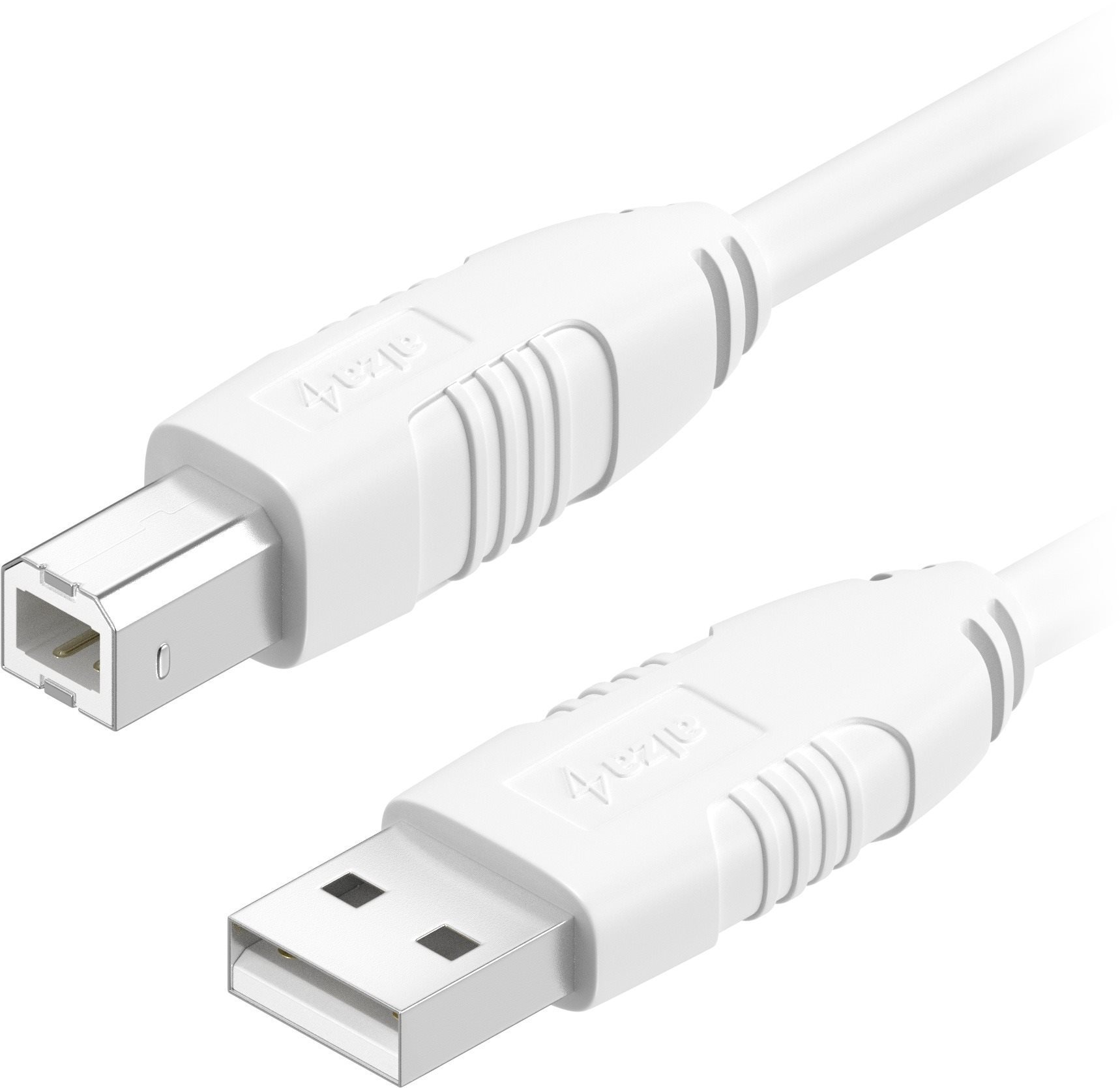 Adatkábel AlzaPower LinkCore USB A-B 1 m