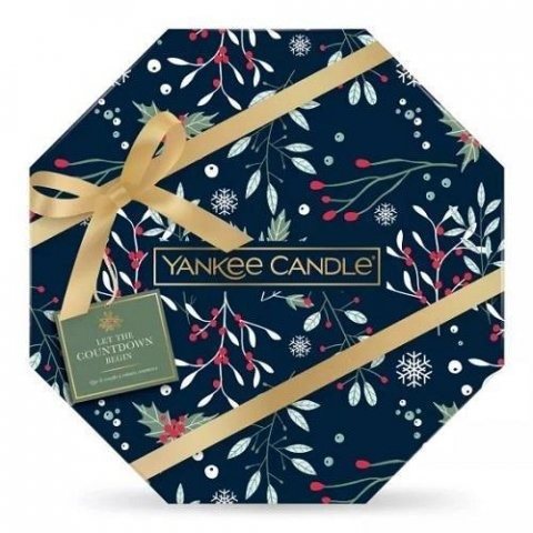 Adventi naptár YANKEE CANDLE Karácsonyi ajándék készlet - adventi naptár 24 db
