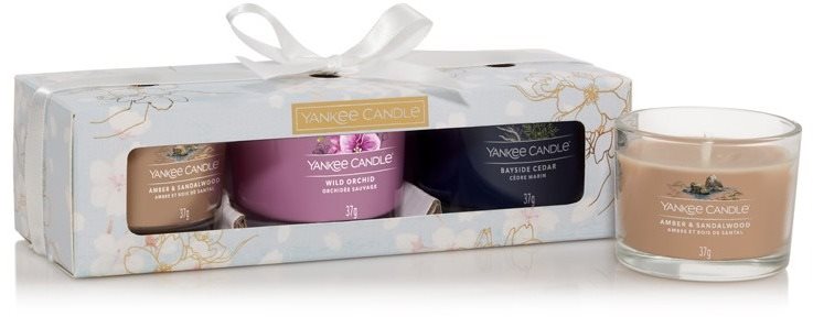 Ajándék szett YANKEE CANDLE ajándék készlet Minta 3×37 g