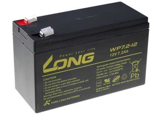 Akkumulátor szünetmentes tápegységhez Long 12V 7