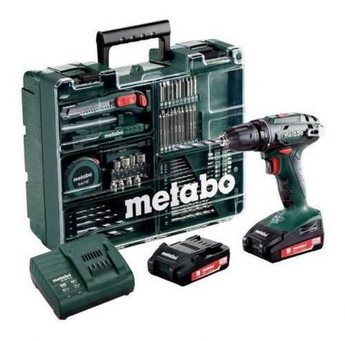Akkus fúró Metabo BS 18Li Mobil műhely