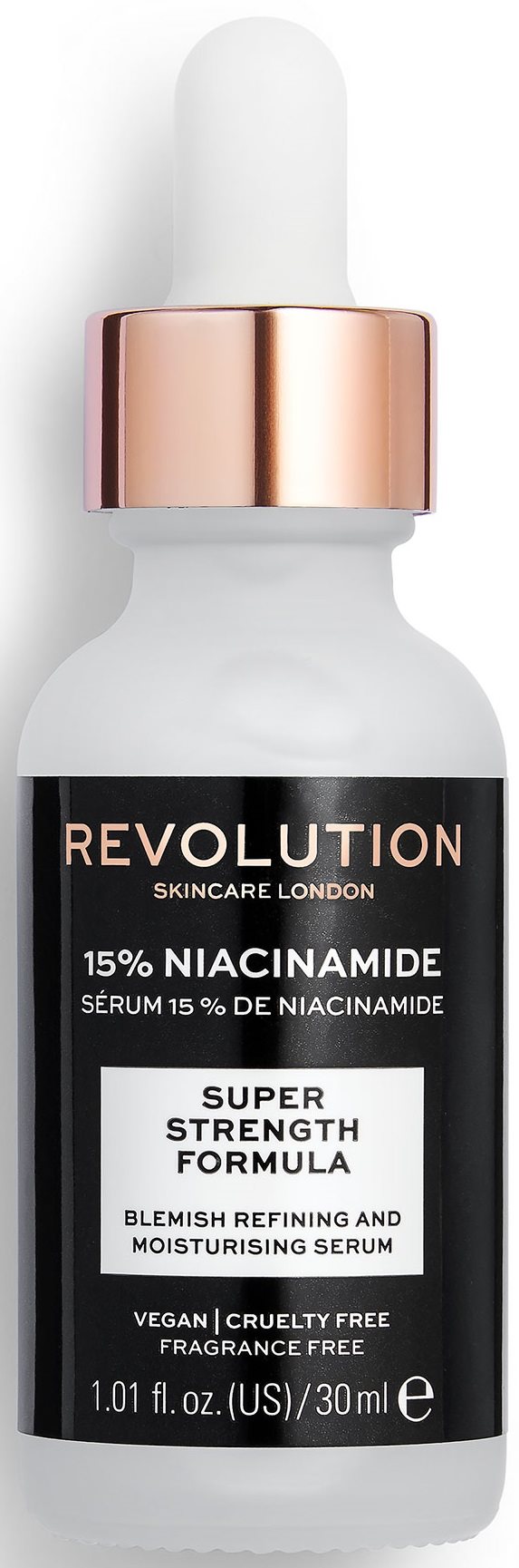 Arcápoló szérum REVOLUTION SKINCARE Extra 15% Niacinamide 30 ml