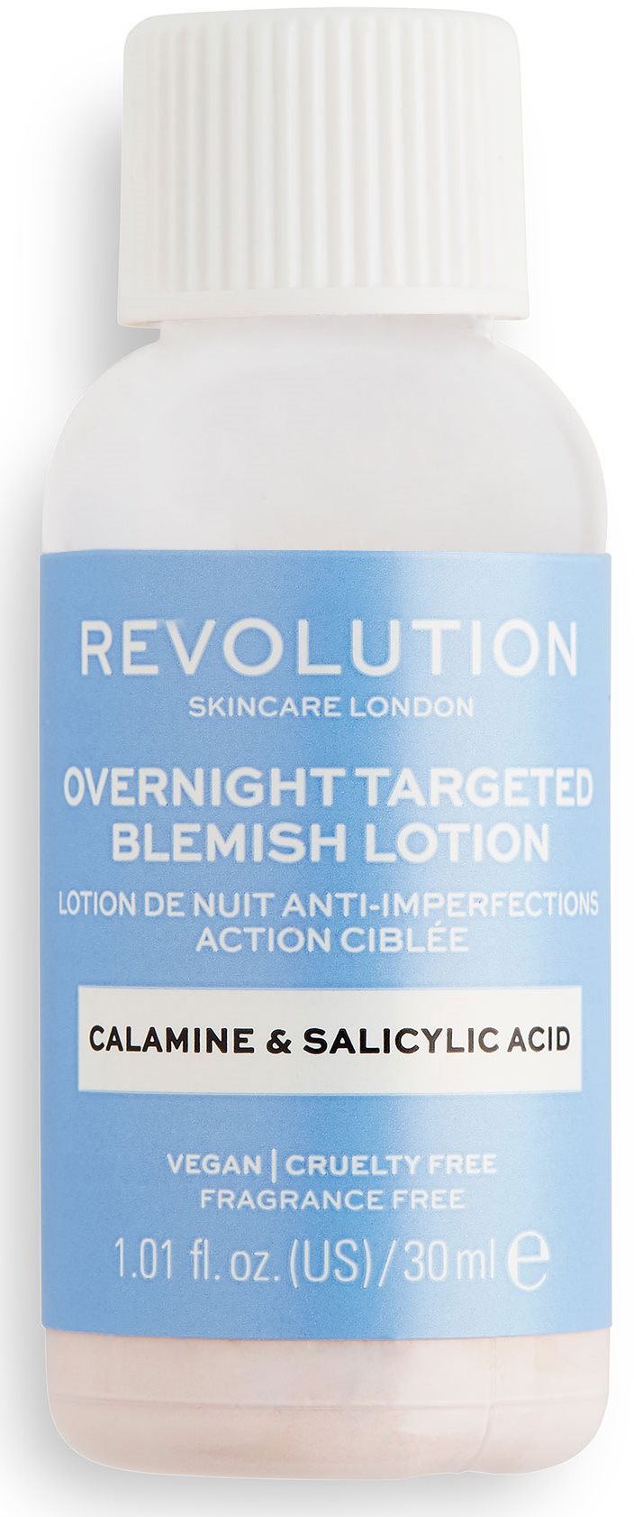 Arcápoló szérum REVOLUTION SKINCARE Overnight Targeted Blemish Lotion 30 ml