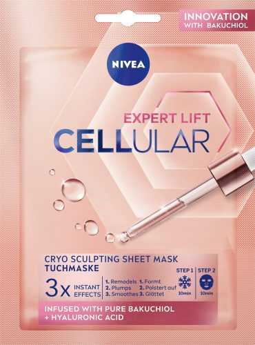 Arcpakolás NIVEA Cellular Expert Lift Textile cryomask 1 db