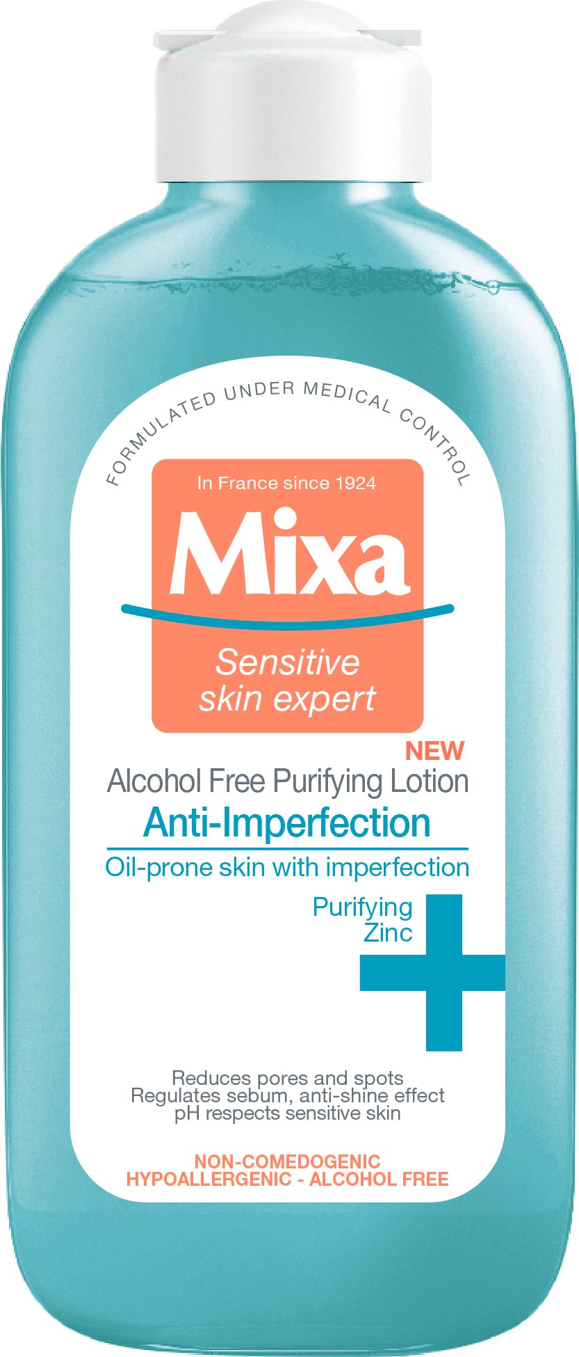 Arctisztító víz MIXA Anti-Imperfection alkohol nélkül 200 ml