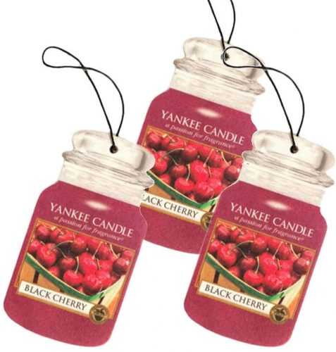 Autóillatosító YANKEE CANDLE Black Cherry 3 db
