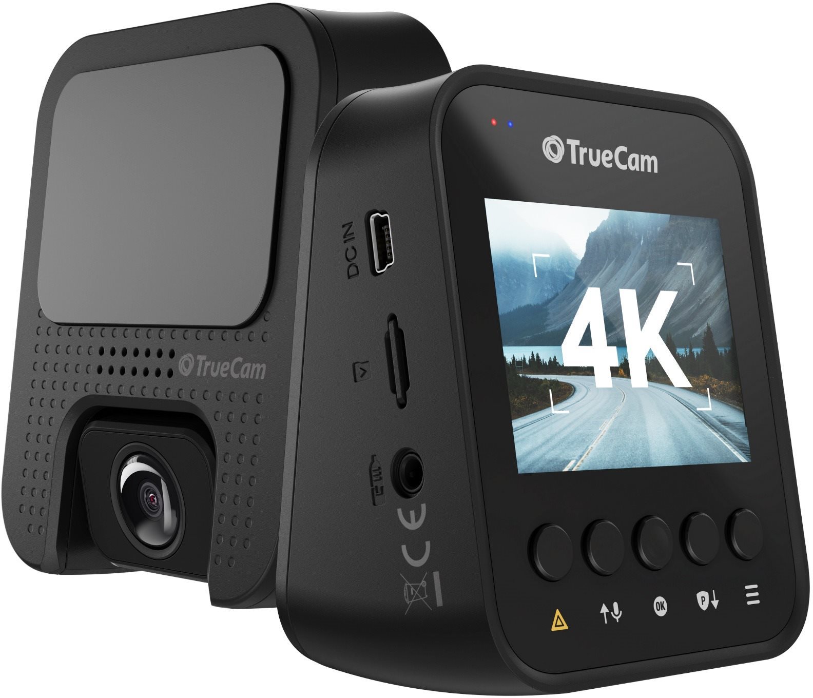 Autós kamera TrueCam H25 GPS 4K (Parkshield funkcióval)