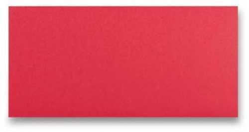 Boríték CLAIREFONTAINE DL öntapadós piros 120g - 20 db-os csomag
