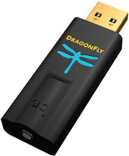 DAC jelátalakító AUDIOQUEST DragonFly fekete