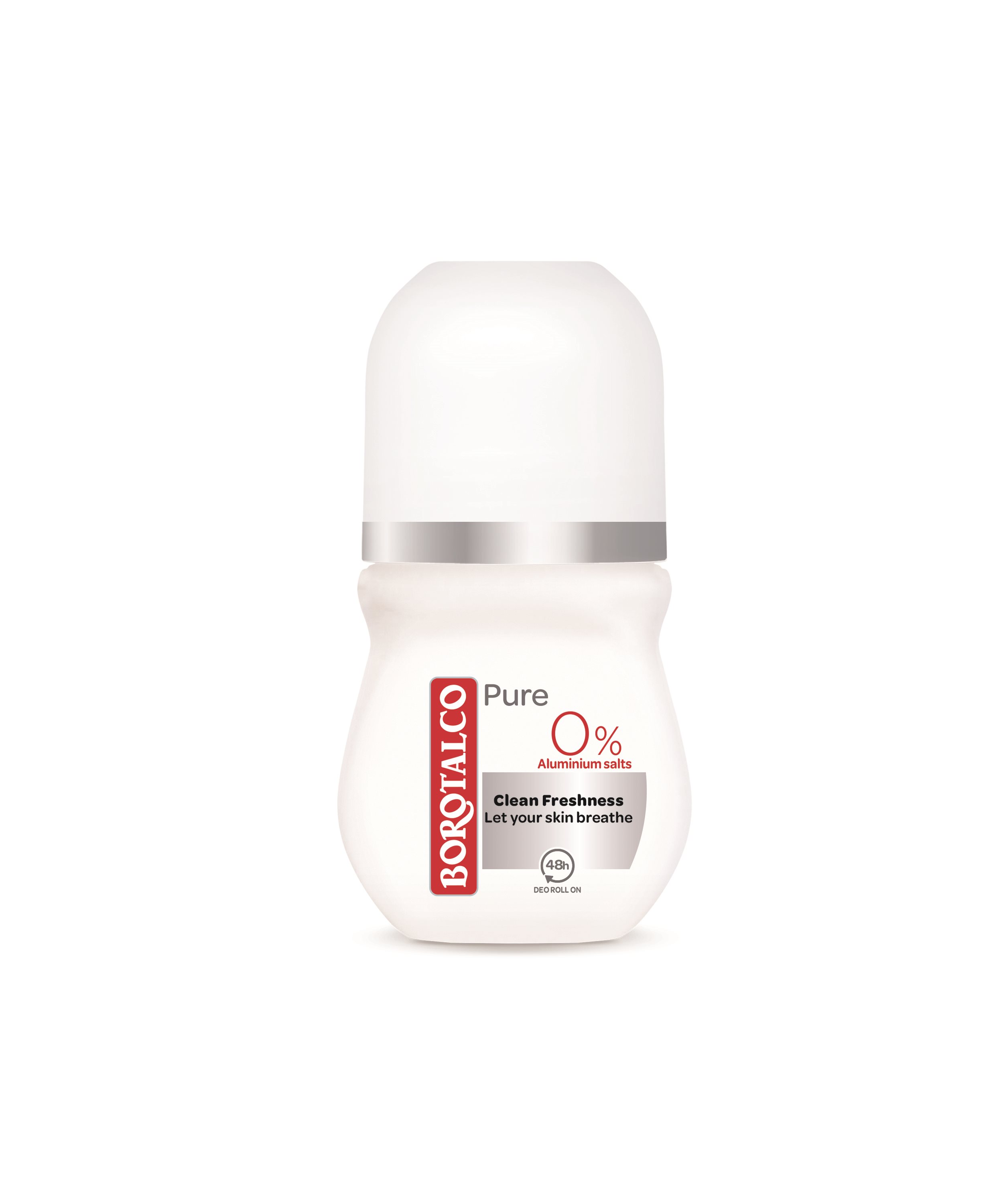 Dezodor BOROTALCO Pure 0% Aluminium Salts Deo Roll-on 50 ml