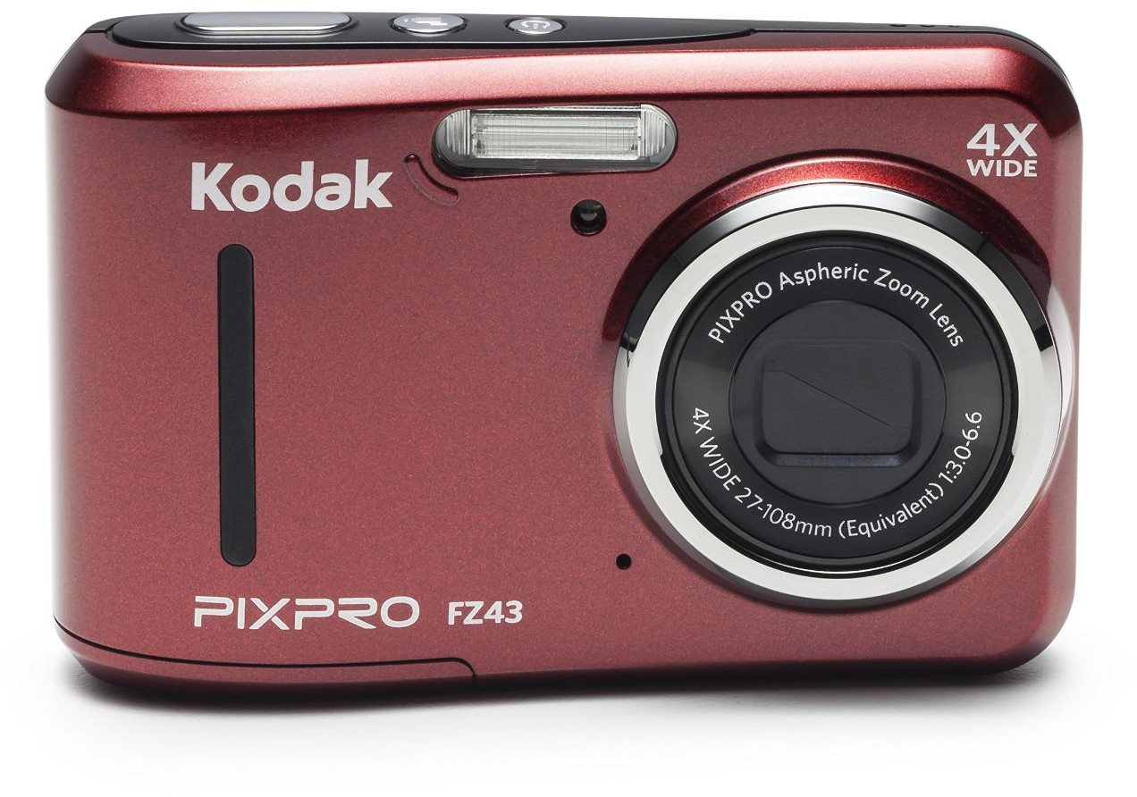 Digitális fényképezőgép Kodak FriendlyZoom FZ43 piros