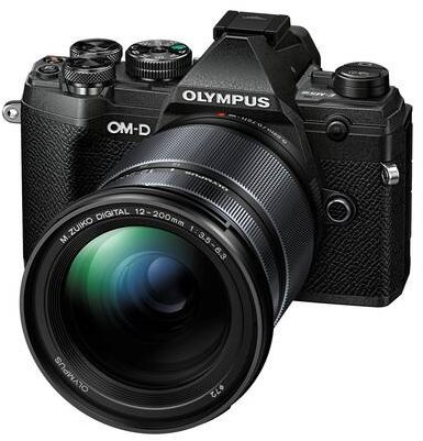 Digitális fényképezőgép Olympus OM-D E-M5 Mark III + ED 12-200 mm f/3
