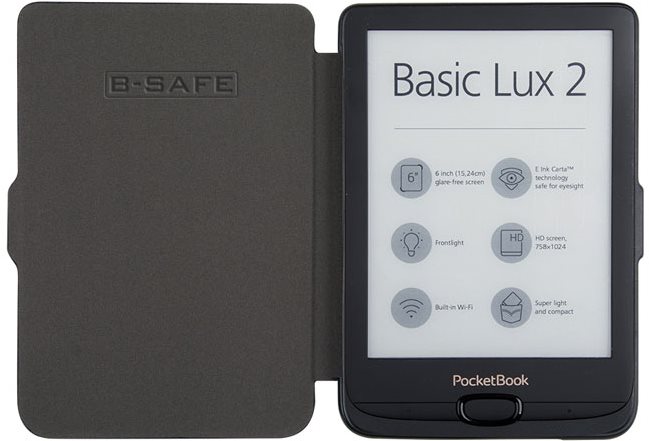 E-book olvasó tok B-Safe Lock 1245 piros