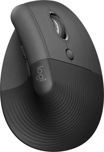 Egér Logitech Lift Vertical Ergonomic Mouse for Business Graphite