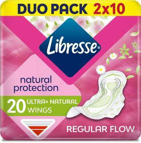 Egészségügyi betét LIBRESSE Ultra Normal Wing Aloe 2× 10 db
