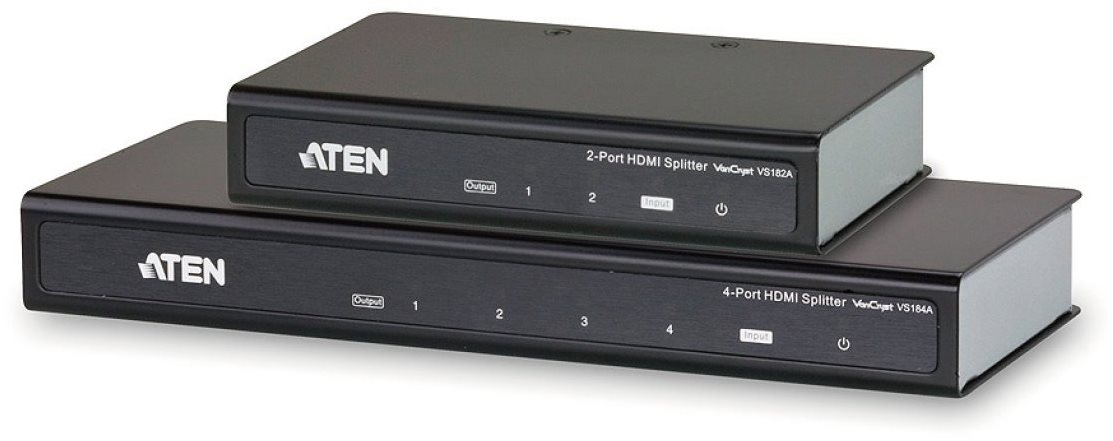 Elosztó ATEN 2 port HDMI splitter 1-2 4K2K felbontás (2160p Ultra HD)
