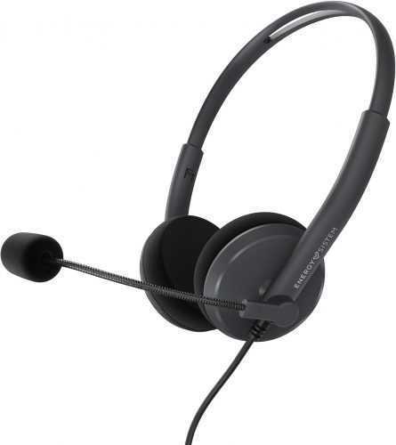 Fej-/fülhallgató Energy Sistem Headset Office 2 Anthracite