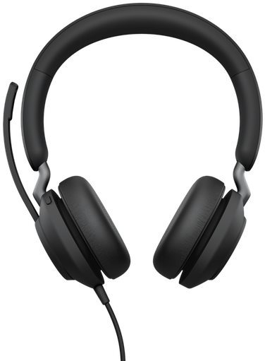 Fej-/fülhallgató Jabra Evolve2 40 MS Stereo USB-A