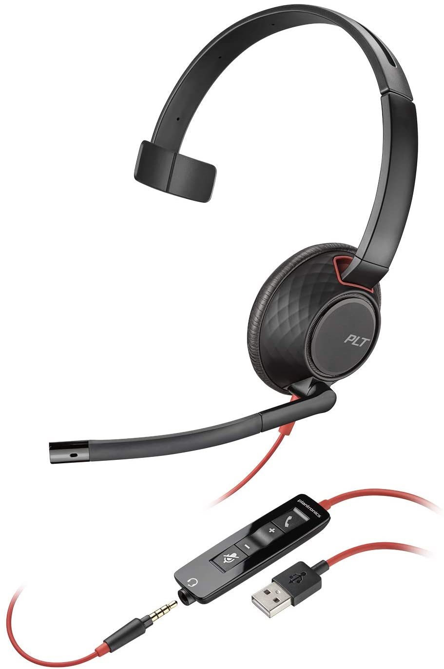Fej-/fülhallgató Plantronics BLACKWIRE 5210