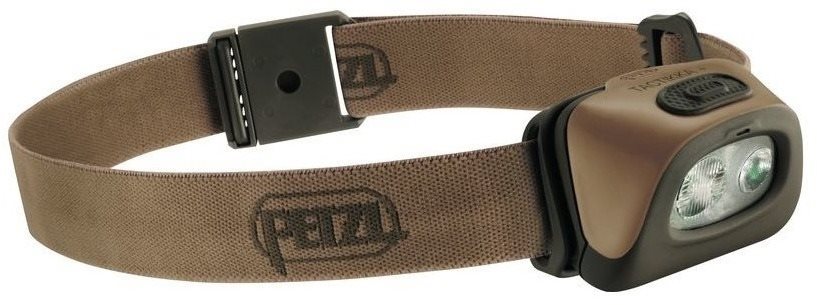 Fejlámpa Petzl Tactikka + 2019 sivatag