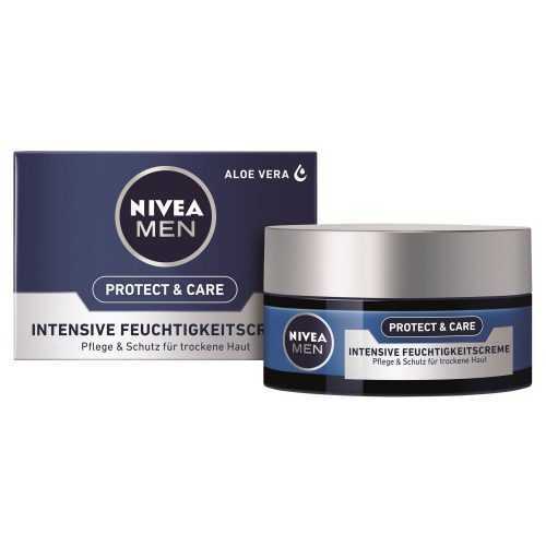 Férfi arckrém NIVEA MEN Protect & Care 48H Moisturising Face Cream 50 ml
