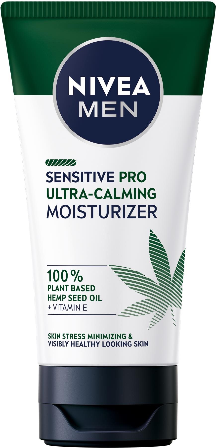 Férfi arckrém NIVEA MEN Sensitive Hemp Moisture Cream 75 ml