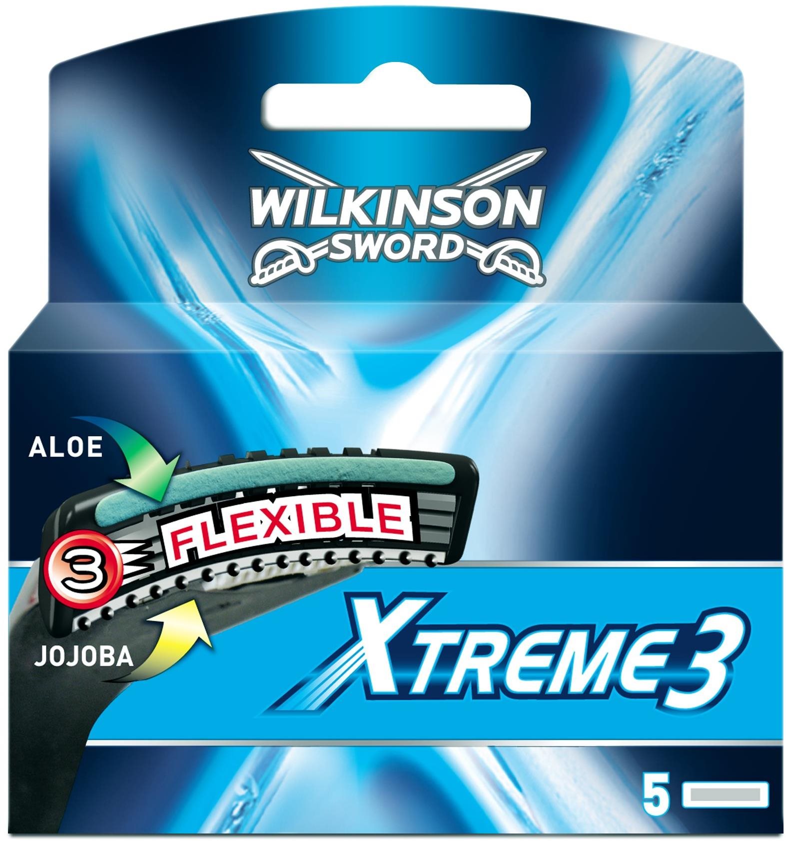 Férfi borotvabetét WILKINSON Xtreme3 System 5 db