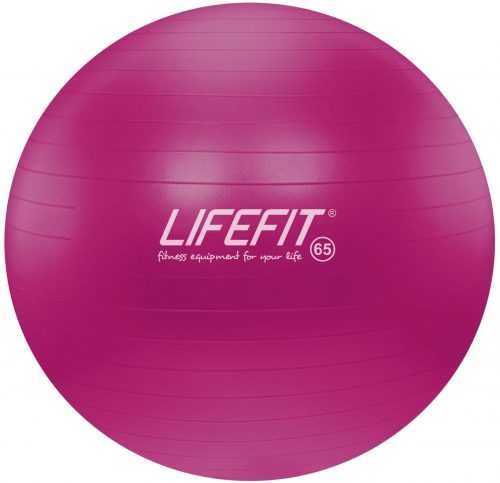 Fitness labda Lifefit Anti-burst 65 cm bordó