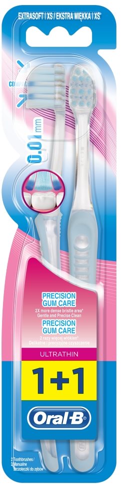 Fogkefe Oral-B Ultrathin Precision Gum Care Extra Soft 2 db