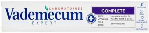 Fogkrém VADEMECUM Complete Pro Vitamin Complex 75 ml