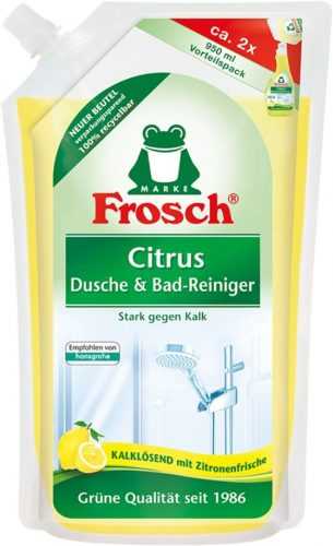Fürdőszoba tisztító FROSCH Eco Fürdőszoba és zuhanyzó tisztítószer citrommal - utántöltő 950 ml