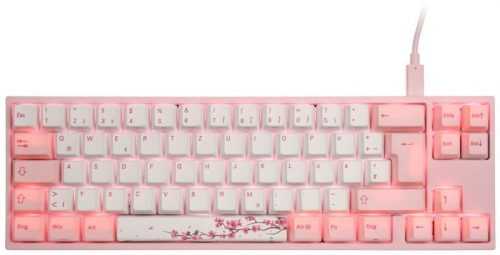 Gamer billentyűzet Ducky MIYA Pro Sakura Edition TKL