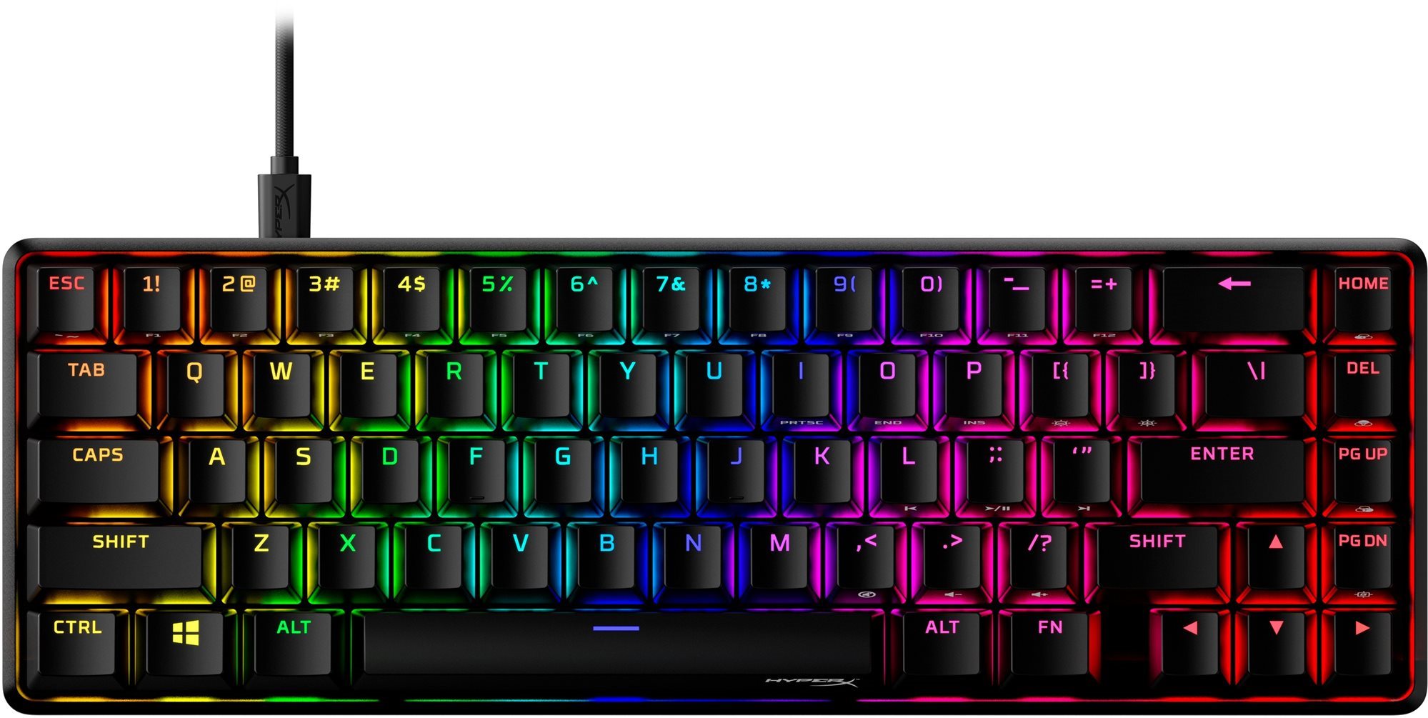 Gamer billentyűzet HyperX Alloy Origins 65 Mechanical Gaming Keyboard