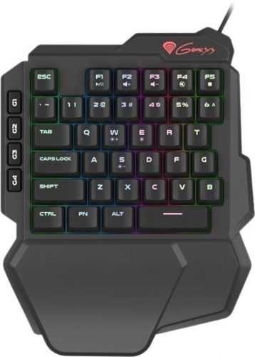 Gamer billentyűzet Natec Genesis THOR 100 RGB - US