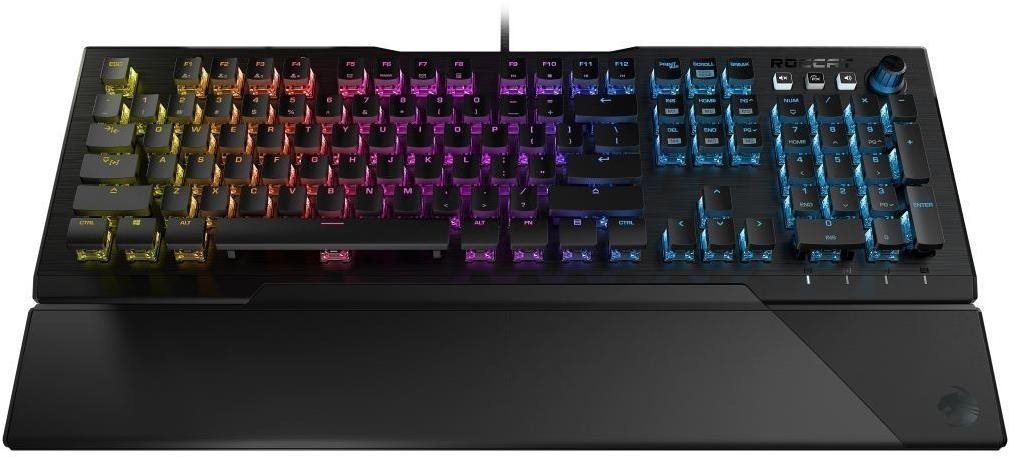 Gamer billentyűzet ROCCAT Vulcan 121 AIMO Red Titan Linear RGB - US