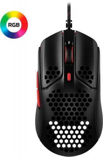 Gamer egér HyperX Pulsefire Haste Black/Red