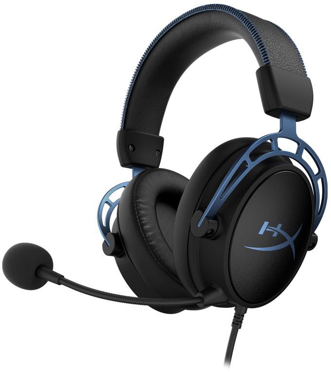 Gamer fejhallgató HyperX Cloud Alpha S Blue