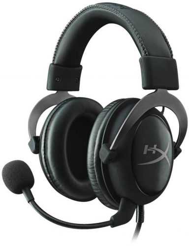 Gamer fejhallgató HyperX Cloud II Gunmetal