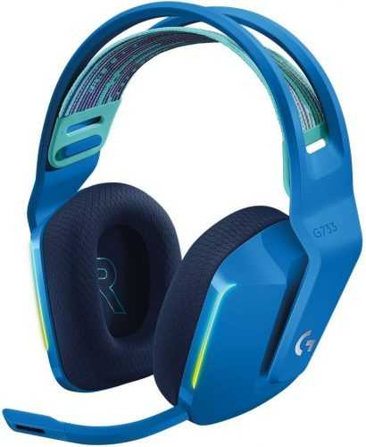 Gamer fejhallgató Logitech G733 LIGHTSPEED Wireless RGB Gaming Headset BLUE