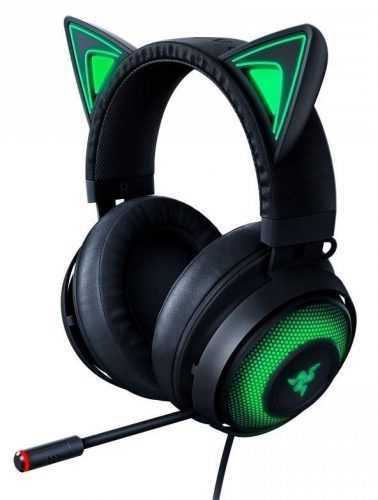 Gamer fejhallgató Razer Kraken Kitty Black Chroma USB Gaming Headset