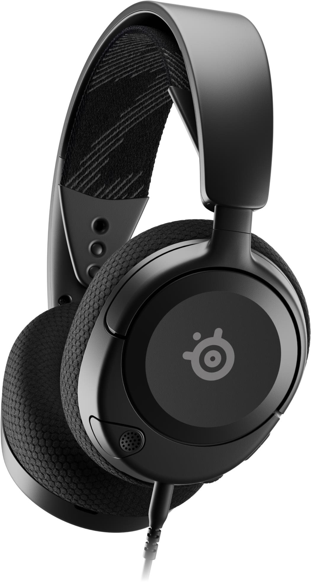 Gamer fejhallgató SteelSeries Arctis Nova 1 Black