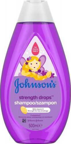 Gyerek sampon JOHNSON'S BABY Strength Drops 500 ml-es sampon