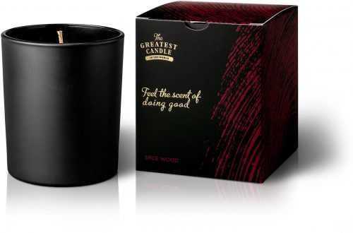 Gyertya THE GREATEST CANDLE IN THE WORLD Fa és fűszerek
