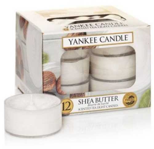 Gyertya YANKEE CANDLE Shea Butter 12 × 9