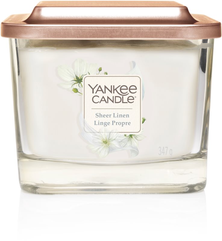 Gyertya YANKEE CANDLE Sheer Linen 347 g