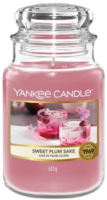 Gyertya YANKEE CANDLE Sweet Plum Sake 623 g