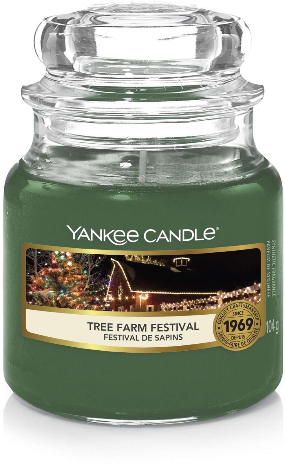 Gyertya YANKEE CANDLE Tree Farm Festival 104 g