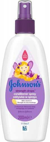 Hajbalzsam JOHNSON'S BABY Strength Drops hajerősítő balzsam - spray 200 ml