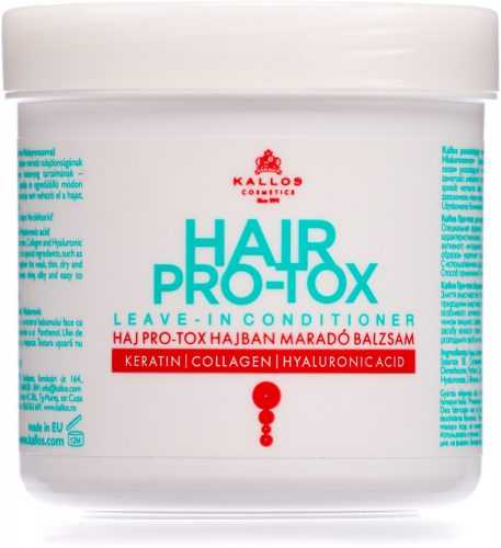Hajbalzsam KALLOS Hair Botox Leave-In Conditioner 250 ml